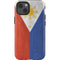 Philippines Flag Distressed iPhone 13 Impact Case